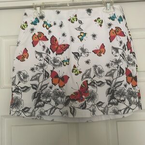 Lady Hagen Butterfly golf skirt